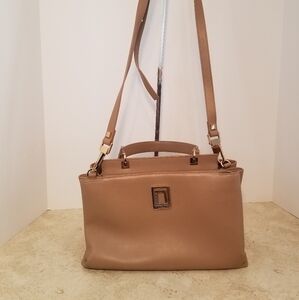 Luana Italy Double Zip Satchel
